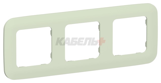 FLITE Рамка 3-местная РУ-3-А-ФлП панг IEK