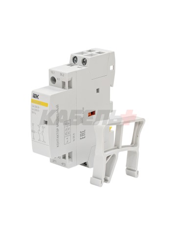 Контактор модульный КМ20-20М AC IEK