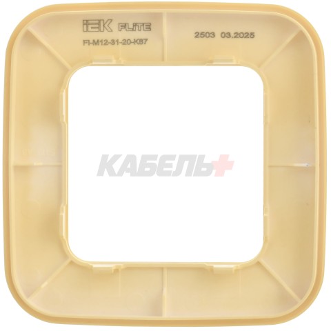 FLITE Рамка 1-местная РУ-1-А-ФлН навахо IEK