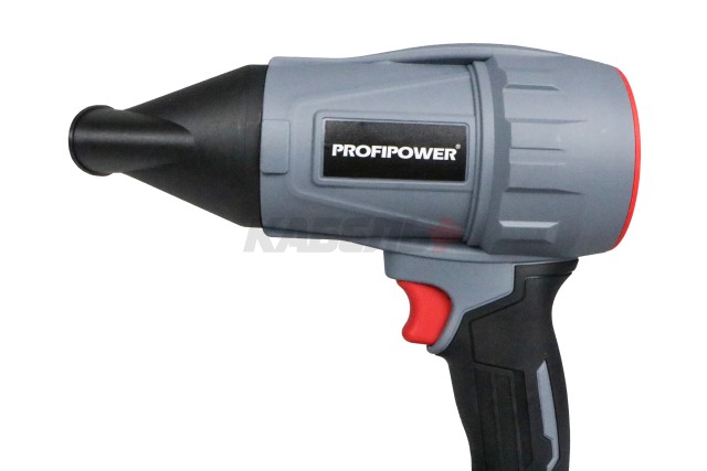 Аккумуляторная бесщеточная воздуходувка E0225 PROFIPOWER "Tornnado" MKBUB-20В (20В, Li-ion-1шт, 4.0Ач, З/У, с насадками, в коробке)