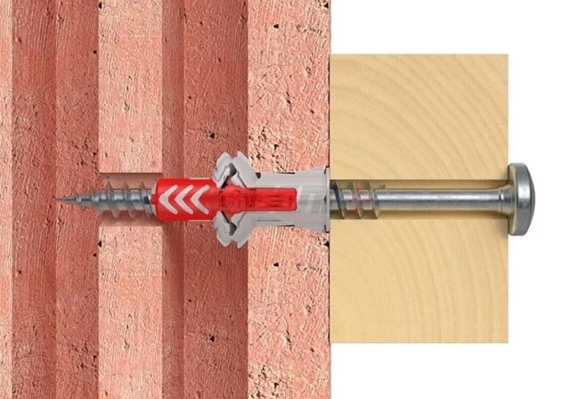 Дюбель распорный Fischer DUOPOWER 6x30 DIY (упак.100шт) (535453)