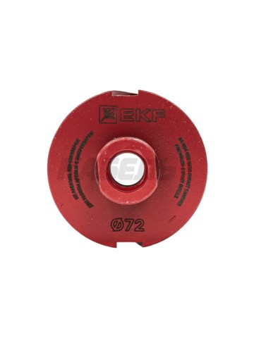 Коронка алмазная для дрелей с микроударом DCH-72MH Micro Hit Laser M16 EKF Professional