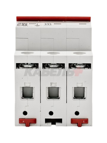 Автоматический выключатель YON max типа MD63S, 4,5кА, 3 полюса, хар-ка C, 40А DKC