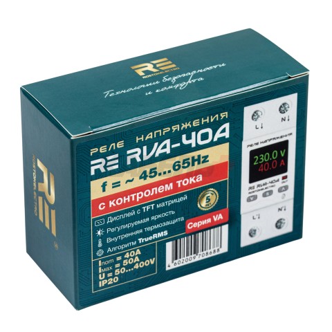 Реле напряжения/тока RE RVA-40A