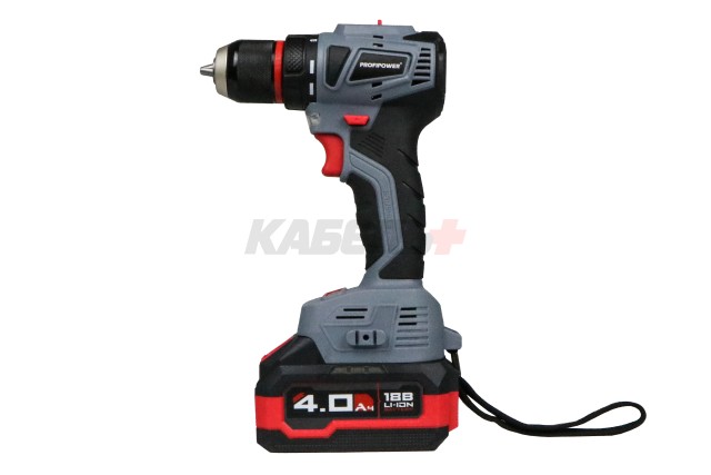 Аккумуляторный бесщеточный E0267 НАБОР 5в1 PROFIPOWER ProfiSet-5F18 (Li-ion-3шт, 4Ач, З/У, кейс, E0080, E0081,T0058, T0056, E0188)