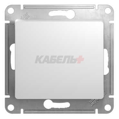 Выключатель 1-клавишный Schneider Electric Glossa GSL000111 Белый