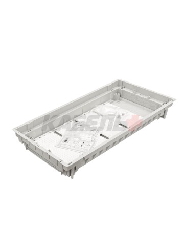 U48FPW IT PL, Щит встраиваемый мультимедийный, 4 ряда, белая дверца, IP30