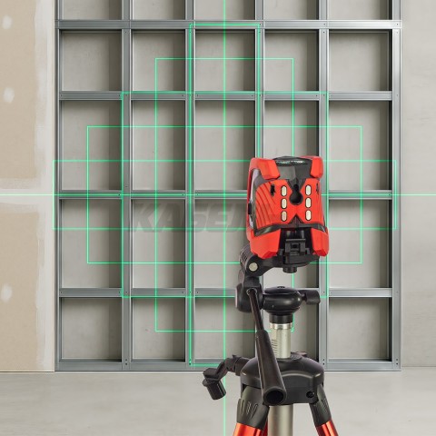 Нивелир лазерный Progressor 1 (Зеленый / 30/60 м / сетка 60 ячеек / +- 0,2 мм/м / Чехол), CONDTROL