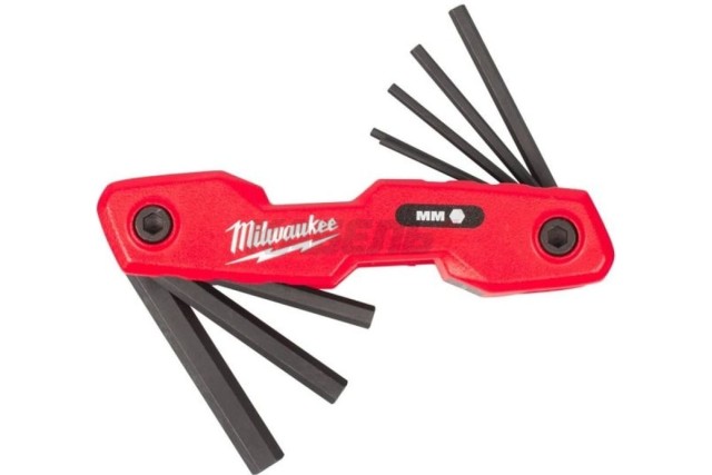 Набор_Ключи складные Hex 1,5 - 8 мм (8 шт), MILWAUKEE