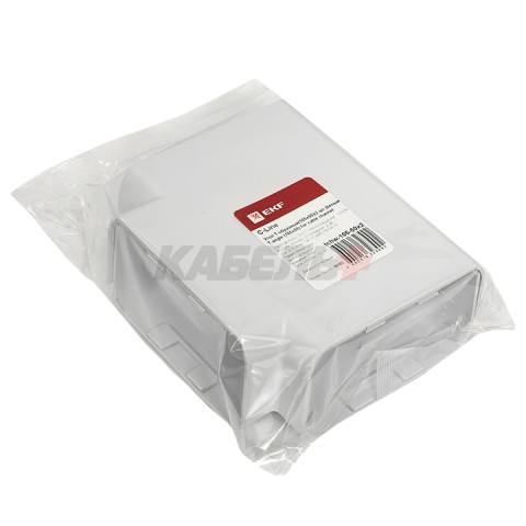 Угол T-образный (105х50) (2 шт) белый EKF C-Line