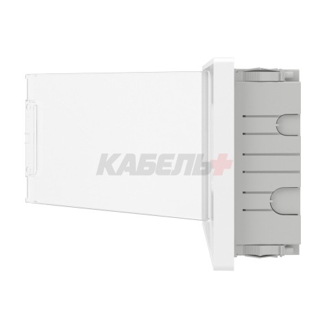 Щиток 18 мод встраиваемый для полых стен FRAME, белый, с прозрачной дверцей, с 2 шинами PEN на 8 и 10 отв. DKC