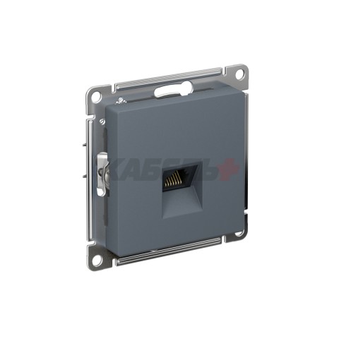 ATLASDESIGN РОЗЕТКА компьютерная RJ45 кат. 5e, механизм, ГРИФЕЛЬ