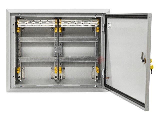 TITAN 5 Корпус металлический ЩРв-48 (2х24) 505х625х130мм IP31 серый (одна дверь) IEK