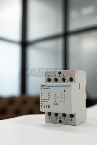 Контактор модульный NCH8-40/40 40A 4НО АС220/230В, 50Гц (R)