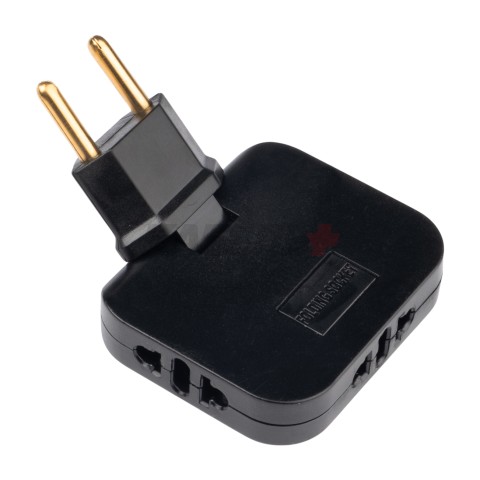 Разветвитель ФАZА FAS-3-bk тройник, черный