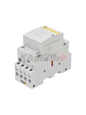 Контактор модульный КМ25-22М AC IEK