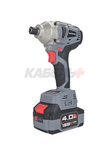 Аккумуляторный винтоверт беcщеточный импульсный ProfiPower MKDTD-18V (Li-ion-2шт, 4.0Ач, З/У speed, кейс)