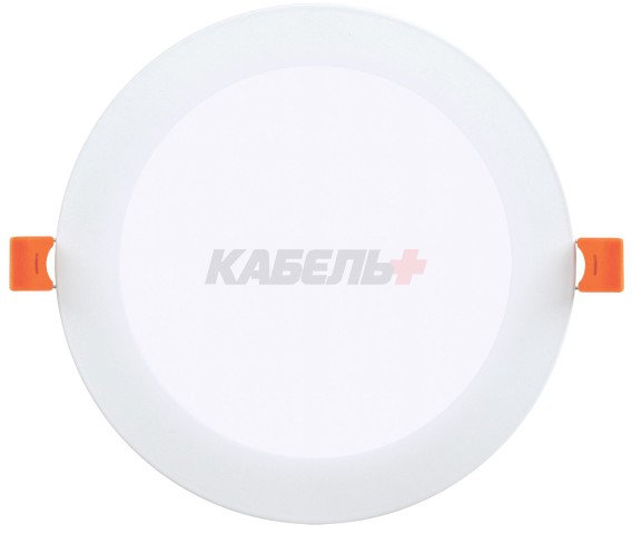 Светильник ДВО 1608 белый, круг LED 18Вт 6500 IP20 IEK.