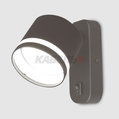 Бра GWL-GX53-M-IP20 Графит С боковым рассеивателем Башня