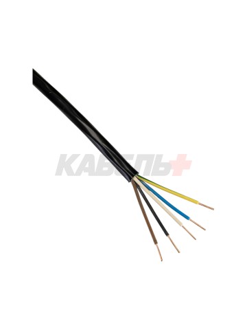 Кабель ВВГнг(А) 5х1,5-0,66 черн ТУ РБ
