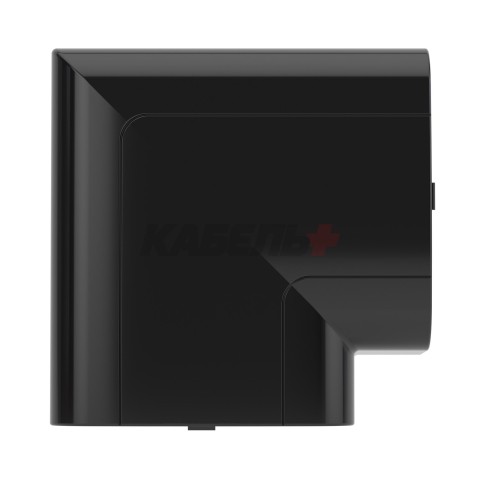 Угол плоский 90х50 мм, черный DKC