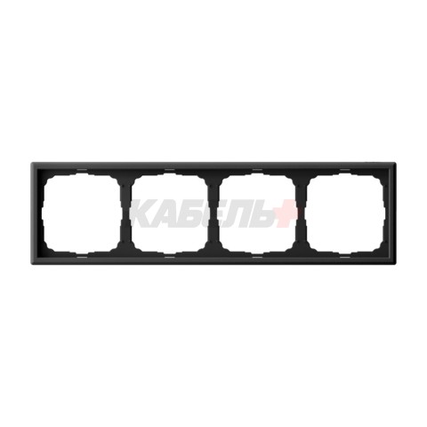 ARTGALLERY 4-постовая РАМКА, универсальная, КАРБОН