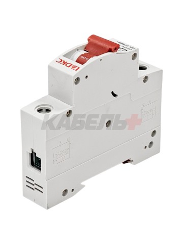 Автоматический выключатель YON max типа MD63N, 6кА, 1 полюс, хар-ка C, 25А DKC