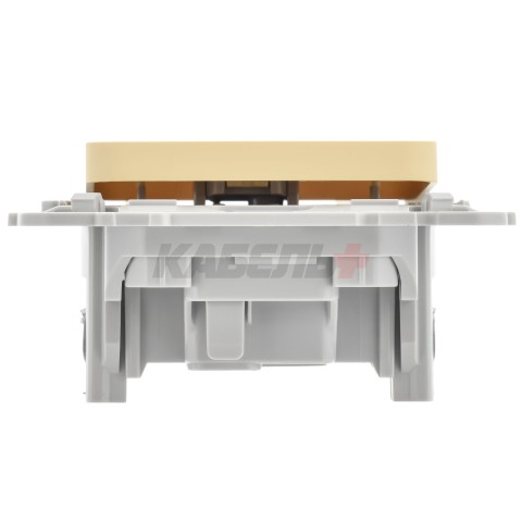 FLITE Выключатель 1-клавишный 10А ВС11-1-0-ФлН навахо IEK