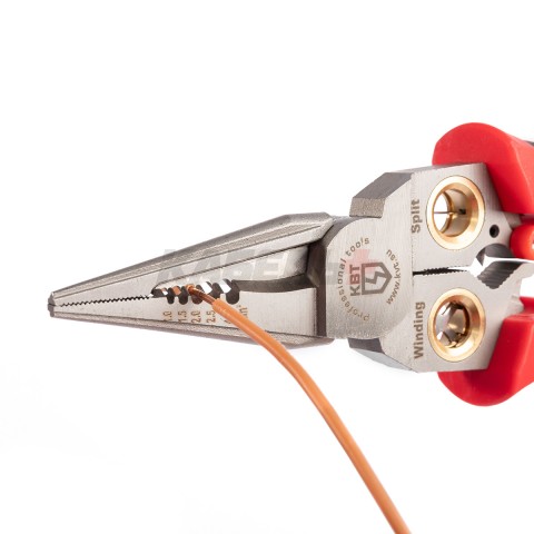 Мультитул-длинногубцы (7 в 1) с функцией снятия изоляции, резки и детектором напряжения (КВТ)