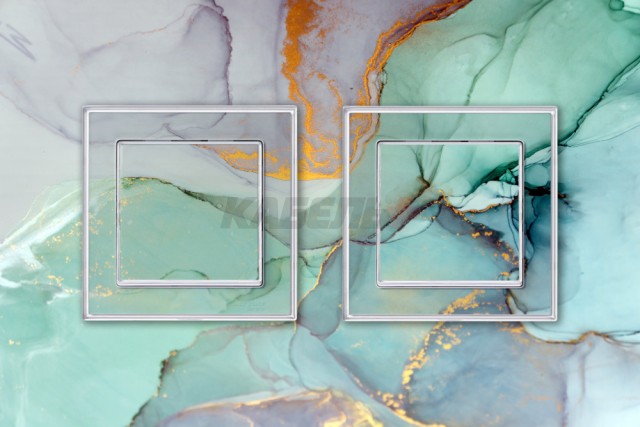 ATLASDESIGN ART 1-клавишный ВЫКЛЮЧАТЕЛЬ, сх.1, 10АХ, механизм, БЕЛЫЙ