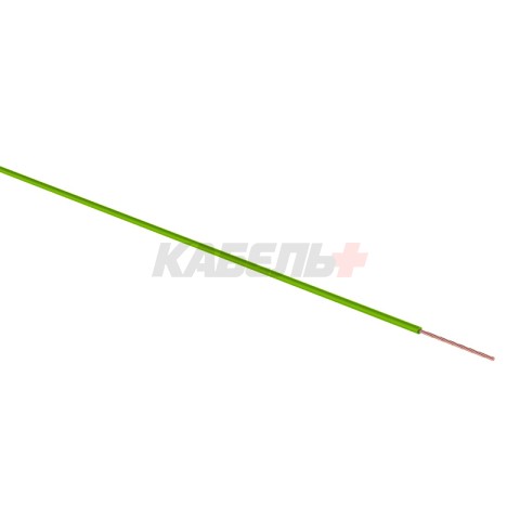 Провод ПГВА 1х2,50мм², зеленый, бухта 100м REXANT