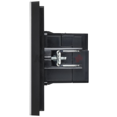 FORTE&PIANO Розетка USB A+C 18Вт FP251M металл белый IEK