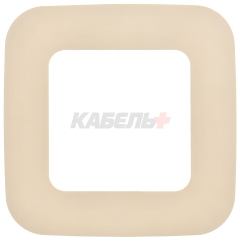 FLITE Рамка 1-местная РУ-1-А-ФлСл сливочный IEK