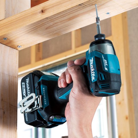 Шуруповерт ударный DTD173RTJ аккумуляторный (18V / 2*5,0Ah / 180Nm / MakPac 2), MAKITA, арт: DTD173RTJ