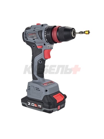 Аккумуляторный бесщеточный шуруповерт MKBL-18BM (Li-ion-2шт, 18В-2.0Ач, съемный патрон, З/У, 0,8-10мм, кейс)