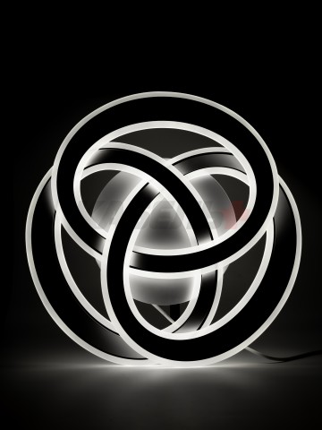 Светильник H26080/490 204Вт белый/черный