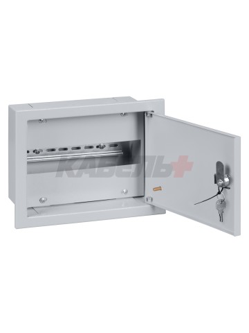Корпус металлический ЩРВ-12, 215х280х120 мм, IP31, RAL7035 светло-серый LITE