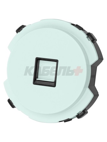 Розетка телефонная RJ11 фисташковая, "Байкал" TDM