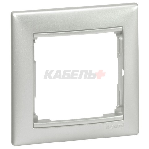VALENA DIY Рамка 1-местная алюминий