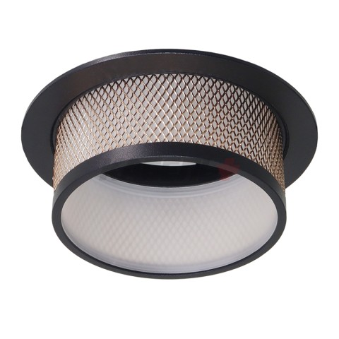 Cветильник WOLTA WDL-GX53/12BG под лампу GX53 Черный / золотой RETE