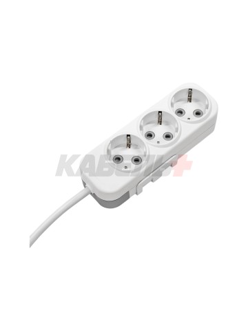 EL-BI,Myra,удлинитель 3гн5м с/з белый,527-010205-321