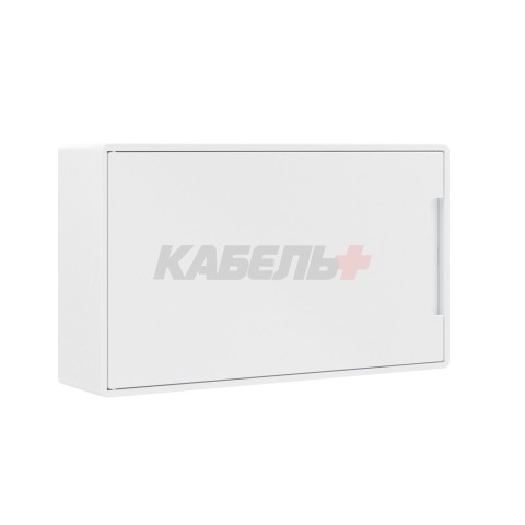 Щиток 18 мод настенный FRAME, белый с белой дверцей, с 2 шинами PEN на 8 и 10 отв. DKC