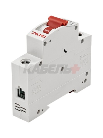 Автоматический выключатель YON max типа MD63S, 4,5кА, 1 полюс, хар-ка C, 50А DKC