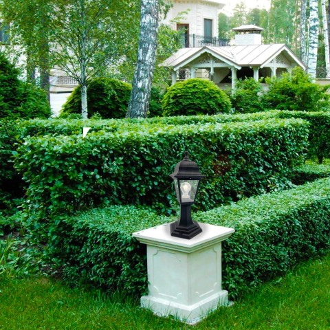 Светильник НТУ 04-60-001 У1 "Оскар" (под серебро прозрачное стекло)