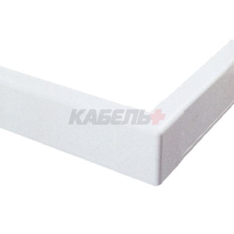 Внешний угол для плинтусного короба 100х40 мм белый DKC