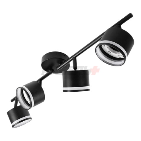 Светильник под лампу PCL 0804 4xGX53 BL 230V IP20 Jazzway