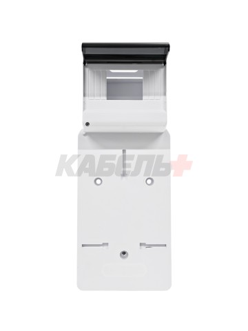 Панель для уст.счет-ка ПУ1/2-6 1-фазн. с боксом для автоматов модульных серий (6мод) с прозр крышкой (149х420х30мм)ИЭК