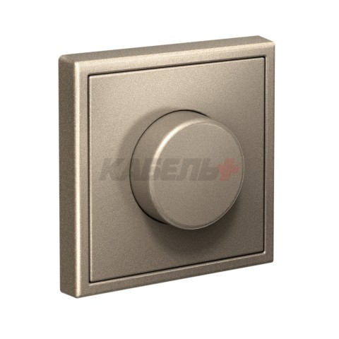 ARTGALLERY СВЕТОРЕГУЛЯТОР (диммер) повор-нажим, LED, RC, 400Вт, механизм, ШАМПАНЬ