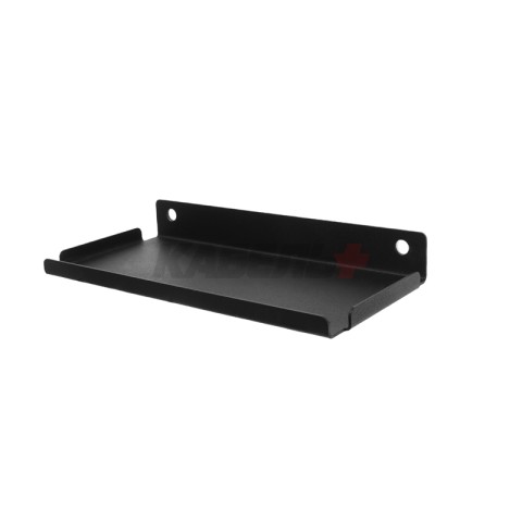 Полка для хранения 150x70мм, металлическая, настенная, черная REXANT