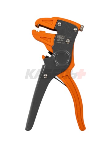 Съемник изоляции автоматический СИ-6А, сечение зачищаемого провода 0,25-6 мм "МастерЭлектрик" TDM